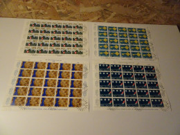 Schweiz Michel 870-873 Bogen Gestempelt (22648B) - Used Stamps