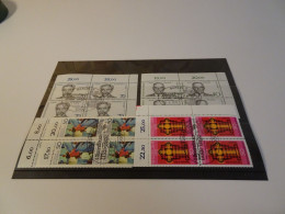 5 Bund Viererblöcke Gestempelt Aus 1975 (23693) - Used Stamps