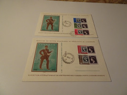 Luxemburg Michel 490-494 Sonderstempel (22760) - Cartas & Documentos