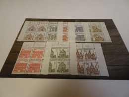 Berlin Michel 242-249 Viererblock Ecke Postfrisch (25728) - Unused Stamps