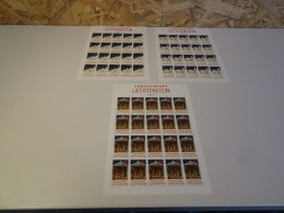 Liechtenstein Michel 1050-1052 Kleinbogen Postfrisch Weihnachten (23521H) - Blocks & Sheetlets & Panes