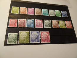 Bund 177-196 Heuss I Postfrisch (23756) - Unused Stamps