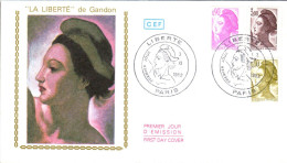 FDC 1982 LIBERTE DE GANDON - 1980-1989