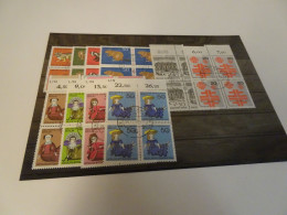Berlin Jahrgang 1968 Viererblock Gestempelt Komplett (25860) - Used Stamps