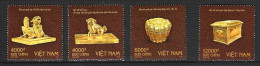 VIET NAM. Timbres De 2021. Trésors Archéologiques En Or. - Arqueología