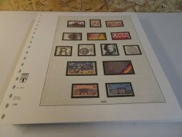 Bund Lindner T Falzlos 1990-1997 (24141) - Pre-printed Pages