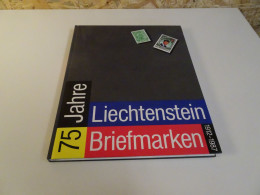 75 Jahre Liechtenstein Briefmarken 1912-1987 Buch (26366) - Philatélie Et Histoire Postale