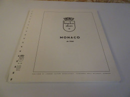 Monaco Lindner T Falzlos 1960-1971 (25115) - Pre-printed Pages