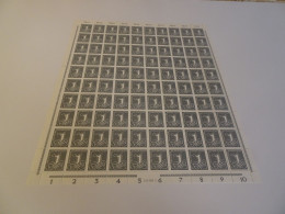 Bund Michel 226y Bogen Postfrisch (25602B) - Unused Stamps