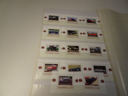 14 Personalisierte Marken Legenden Automobile (25326H) - Timbres Personnalisés