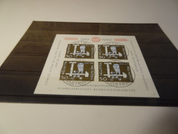 Schweiz Block 17 Pro Patria 1960 Mit 4 Vollstempel (25617) - Used Stamps