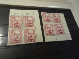 Bund Michel 237 Viererblock Ecke Rechts Oben + Unten Postfrisch (25760) - Unused Stamps