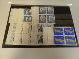 Berlin 14 Viererblocks Aus 1967 Gestempelt (25861) - Used Stamps