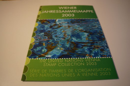 UNO Wien Jahresmappe 2003 Postfrisch (27033H) - Collections, Lots & Séries