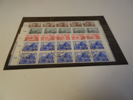 DDR Michel 358-361 10er Block Gestempelt (26177) - Used Stamps