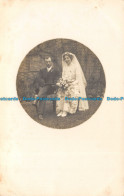 R126676 Old Postcard. Wedding Photo. P. T. Culverhouse - World