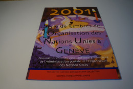 UNO Genf Jahresmappe 2001 Postfrisch (27078H) - Collezioni & Lotti