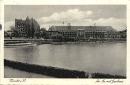 Münster In Westfalen - Aa See Mit Gauhaus - Muenster