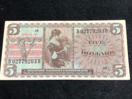 South Viet Nam MILITARY ,Banknotes Of Vietnam-P-M69 Schwan-906 5 Dollars, Series 661(1968-1969)  XF-1pcs Good Quality-ra - Vietnam