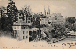 Basel Münster Mit Der Pfalz - Bâle