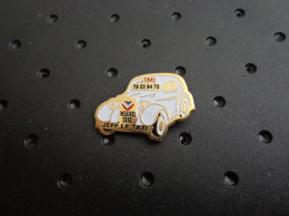 Pin's JEFF LE TAXI  MERIBEL 1992 Estampillé Cote West - Altri & Non Classificati