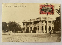 !!! CONGO, CPA DE 1924 AU DÉPART DE BOMA POUR BRUXELLES  (BELGIQUE) - Briefe U. Dokumente