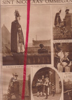 Bezoek Van Sinterklaas - Orig. Knipsel Coupure Tijdschrift Magazine - 1925 - Non Classés