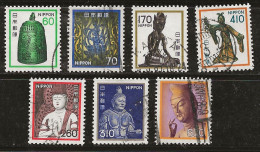 Japon 1981 N° Y&T : 1355 à 1360 Obl. - Used Stamps