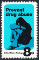 !a! USA Sc# 1438 MNH SINGLE (a2) - Prevent Drug Abuse - Ungebraucht