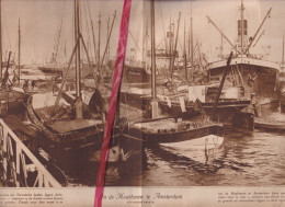 Amsterdam - De Houthaven - Orig. Knipsel Coupure Tijdschrift Magazine - 1925 - Non Classés