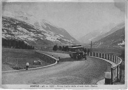 Bormio (Sondrio) - Via Nazionale In Uscita - Primo Tratto Della Strada Dello Stelvio - Sondrio