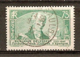 1935 - Benjamin Delessert (1773-1847) N°303 - Used Stamps