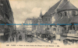 R126861 Paris. Prieure De Sainte Nicolas Des Champs Et La Rue Reaumur. LL. No 18 - Monde