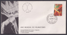 Brasil 1977, International Year Of Rheumatism, Special Cover - Autres & Non Classés