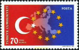 187359 MNH TURQUIA 2005 NEGOCIACIONES CON LA UNION EUROPEA - ...-1858 Vorphilatelie