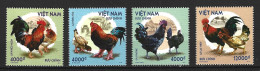 VIET NAM. Timbres De 2021. Coqs & Poules. - Hühnervögel & Fasanen