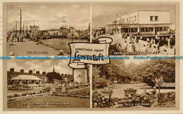 R126890 Greetings From Lowestoft. Multi View. Photochrom. 1954 - World