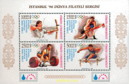 67424 MNH TURQUIA 1996 CENTENARIO DE LOS JUEGOS OLIMPICOS - ...-1858 Prephilately