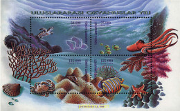 30910 MNH TURQUIA 1998 AÑO INTERNACIONAL DE LOS OCEANOS - ...-1858 Prephilately