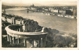 Hungary Budapest Danube Scenery & St Gellert Monument - Hungary