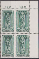 1969 , Mi 1288 ** (1) -  4er Block Postfrisch - 500 Jahre Diözese Wien - Ongebruikt