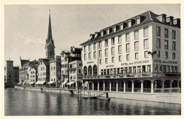 SUISSE - Zürich - Hotel Zum Storchen  - Carte Postale - Zürich