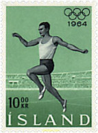 66879 MNH ISLANDIA 1964 18 JUEGOS OLIMPICOS VERANO TOKIO 1964 - Collezioni & Lotti