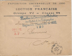 1900 Jeux Olympiques De Paris Organisés Dans Le Cadre De L'Exposition Universelle 1900: Marque De Franchise Bleue N° 2 - Zomer 1900: Parijs