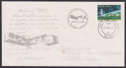 Brasil 1981, Santos Dumont, Aviation Pioneer, Special Cover - Sonstige & Ohne Zuordnung