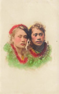 Etats-Unis - Portrait De Deux Jeunes Hawaïennes - Altri & Non Classificati