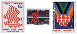 26515 MNH TURQUIA 1976 21 JUEGOS OLIMPICOS VERANO MONTREAL 1976 - ...-1858 Prefilatelia