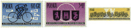 61596 MNH POLONIA 1962 15 VUELTA CICLISTA DE LA PAZ. - Unused Stamps