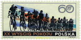 61627 MNH POLONIA 1967 20 VUELTA CICLISTA DE LA PAZ - Ungebraucht