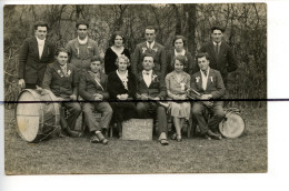 Carte Photo .CPA. ISERE. D38. BIOL Le Haut . Conscrits Commune De BELMONT Et SAINT DIDIER Classe 1934 . - Sonstige & Ohne Zuordnung